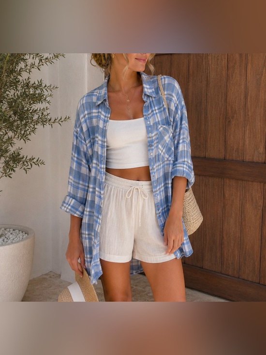 Urban Outfitters Tops - Urban Outfitters BDG boyfriend fit flannel button-down shirt